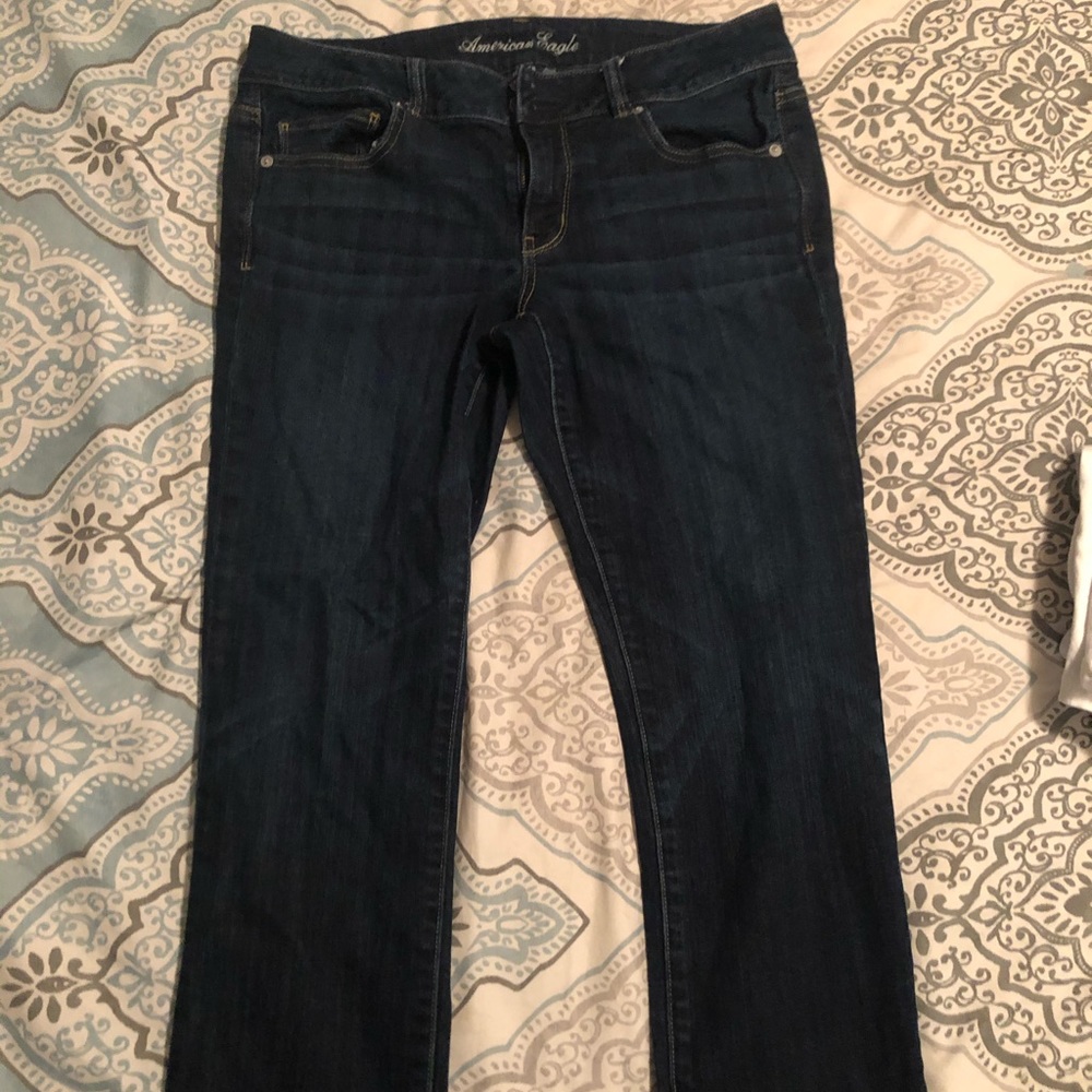 American eagle skinny capris
